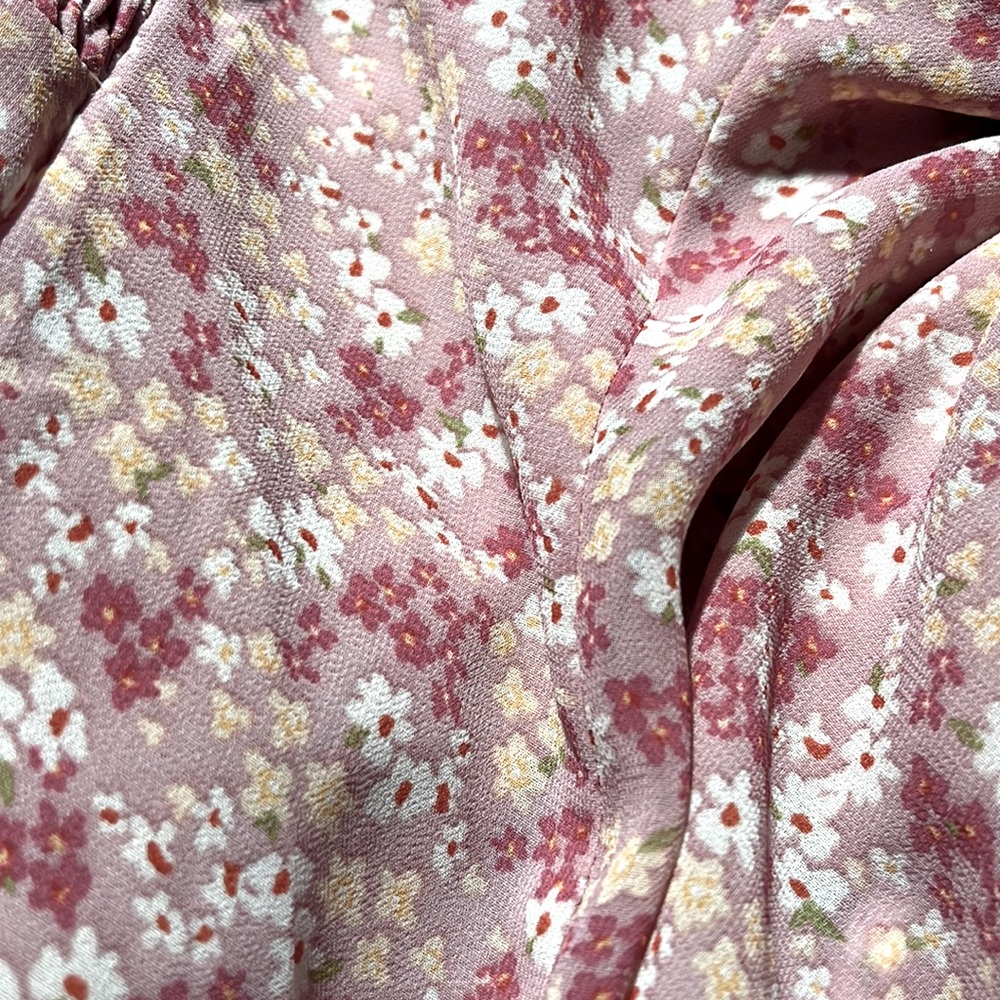 Floral mini dress